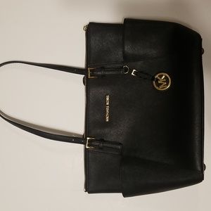 Micheal kors Jet Set leather tote